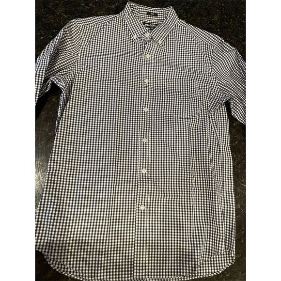 J Crew Mercantile Other - J.Crew Mercantile Men's M Blue Check Slim Fit Button-Up Shirt